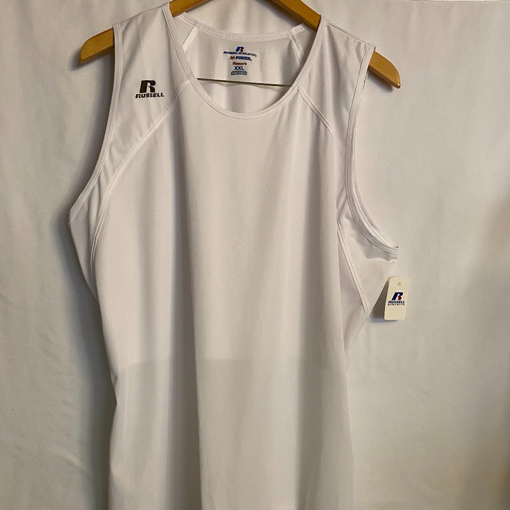 Russell Athletic White Tank Top